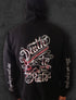 DEATH TO RATS PULLOVER HOODIE. OG